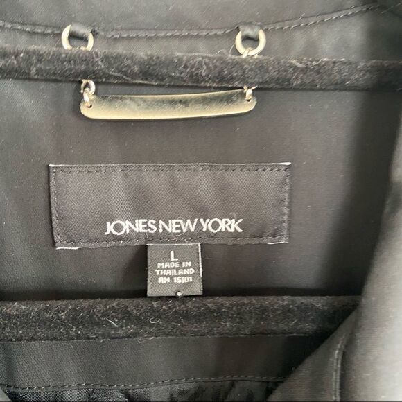 Jones New York Black Jacket Size Large - Picture 6 of 7